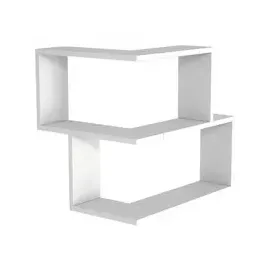 moebel17 Wandregal Bulut 59,5 x 55,4 x 45 cm Weiß