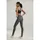 LASCANA Funktionsleggings Sportleggings Leo-Optik Schwarz L