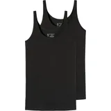 SCHIESSER 2P 95-5 2er Pack, U-Ausschnitt, uni, für Damen