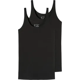 SCHIESSER 2P 95-5 2er Pack, U-Ausschnitt, uni, für Damen