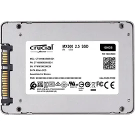 Crucial MX500 1 TB 2,5" CT1000MX500SSD1