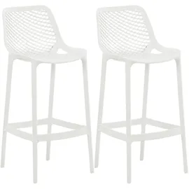 CLP Barhocker Air 2er Set  weiß