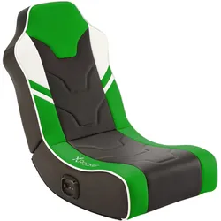 Xrocker X Rocker Shadow 2.0 Audio Floor Rocker Gaming Bodensessel - Grün