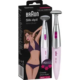 Braun Silk-épil 3-in-1 Trimmer FG1100 silber/rosa