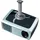 NeoMounts BEAMER-C80 Beamer-Deckenhalterung Höhenverstellbar, Neigbar, Drehbar Boden-/Deckenabstand (max.): 15 cm Silber