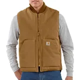 CARHARTT V01 Insulated Rib Collar Vest 106676 braun L