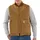 CARHARTT V01 Insulated Rib Collar Vest 106676 braun L