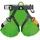 Petzl Canyon Club Klettergurt Schwarz/Grün