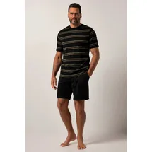 Jp1880 Schlafanzug Homewear Zweiteiler Shorts Schwarz XL