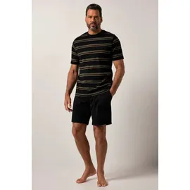 Jp1880 Schlafanzug Homewear Zweiteiler Shorts Schwarz XL