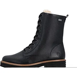 REMONTE Schnürstiefeletten in Schwarz | Gr.: 43 EU