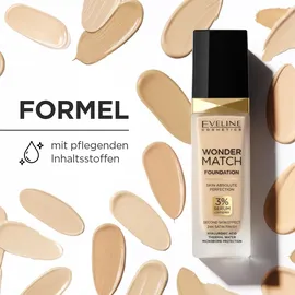 Eveline Cosmetics Wonder Match Flüssige Foundation 30 ml