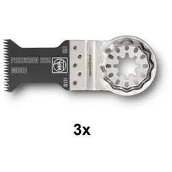 Fein Multimaster Multitalent 3er Pack E-Cut Precision Sägeblatt 35x50mm SL