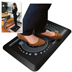 FLOORTEX Anti-Ermüdungsmatte »AFS-TEX System 2000«, rechteckig 40x60 cm, für alle Bodenar schwarz, 40 cm
