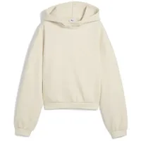 PUMA Hoodie Wardrobe Essentials Oversized Hoodie Damen weiß XS (34)