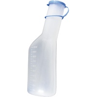 Urinflasche 1Ltr. für Männer Urinflaschen Urinente mit Deckel Original Tiga-Med Qualität 1 Stück