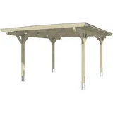 SKANHOLZ Skan Holz Carport Odenwald 428 x 541 cm