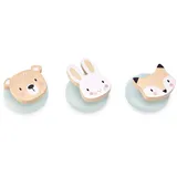 Tender Leaf Toys Garderobenhaken Wald Braun