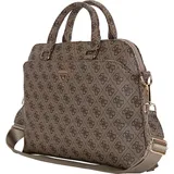 GUESS Pu 4G Triangle Logo 13/14/15 ́ ́ Laptop-rucksack - brown