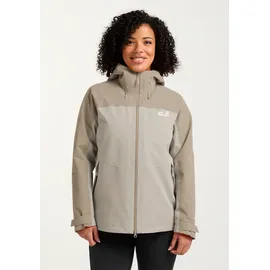 Jack Wolfskin Wild Places 3in1 Jacket W pale sand XL