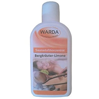 Warda Sauna Aufguss Duft Bergkräuter-Limone 200 ml Flasche