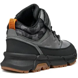 GEOX FLEXYPER PLUS BOY ABX Ankle-Boots Grau/Schwarz 32