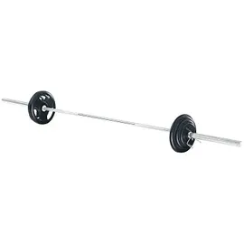 Sport-Thieme Langhantel-Set 60 kg Gusseisen grau / silber