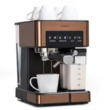 Klarstein Arabica Comfort Siebträgermaschine Kupfer-Metallic