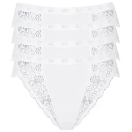 SLOGGI Tai-Slip 4 St. Weiß 38
