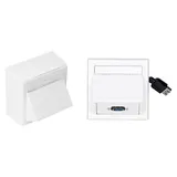 Vivolink Steckdose USB Weiß 2 St.