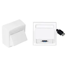 Vivolink Steckdose USB Weiß 2 St.