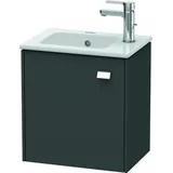 Duravit Waschtischunterschrank wandhängend „Brioso“ 42 × 44,2 × 28,9 cm, in Graphit Matt