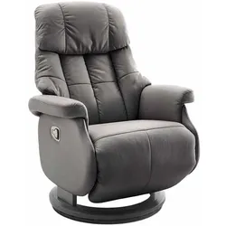 TV Sessel in Schlamm Leder Relaxfunktion