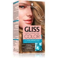 Schwarzkopf Gliss Color Permanent-Haarfarbe Farbton 8-0 Natural Blonde 1 St.