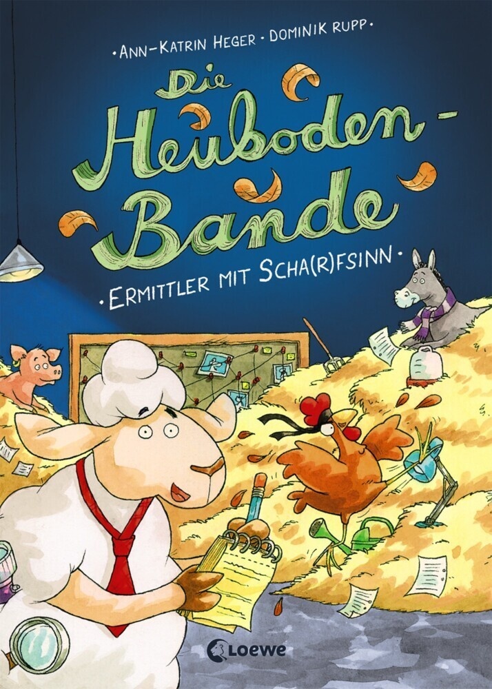 Ermittler Mit Scha(R)Fsinn / Die Heuboden-Bande Bd.1 - Ann-Katrin Heger  Gebunden