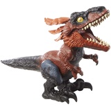 Mattel Jurassic World GYW89 - Ein neues Zeitalter – Uncaged Rowdy Roars Pyroraptor Dinosaurier-Actionfigur, Spielzeuggeschenk mit interaktiven Bewegungen und Geräuschreaktion auf Berührung,Multicolor