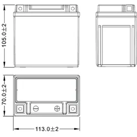 Fulbat FTZ7S 7 Ah 135 A
