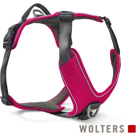 Wolters Active Pro Comfort Hundegeschirr Magenta/Anthrazit 40-47,5 cm
