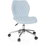 HJH Office Joy II Stoff Hellblau