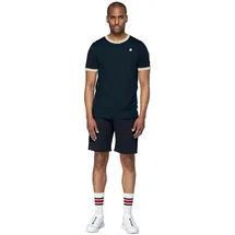 Devold of Norway Archive Ringer Tee Blau/Weiß XL