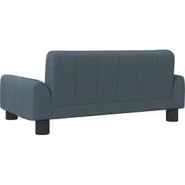 vidaXL Kindersofa Dunkelgrau 70 x 45 x 30 cm Kiefer grau