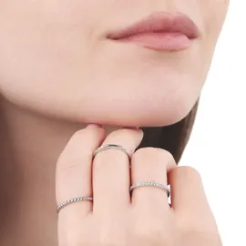 Tom Tailor "Multipack Schmuck Geschenk Silber 925, 6 mm, mit Zirkonia (synth.)