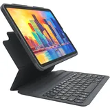 ZAGG Pro Keys Tastatur Hülle für iPad Air 10,9 2020 grau/schwarz DE