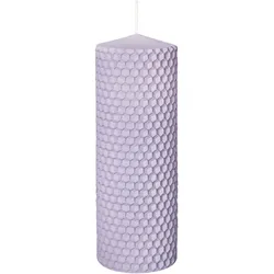 Wiedemann Kerzen Kerze Bienenwabe Mauve 150 x Ø 50 mm