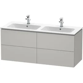 Duravit Waschtischunterschrank 4 Auszüge 129 x 55 x 48,1 cm Grau Matt