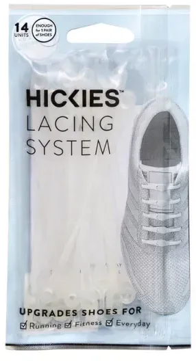 HICKIES 2.0 Schnürsenkel - translucent