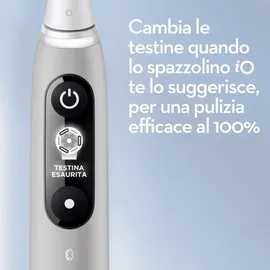 Oral-B iO Series 6 grey opal + Reisetui + Aufsteckbürste
