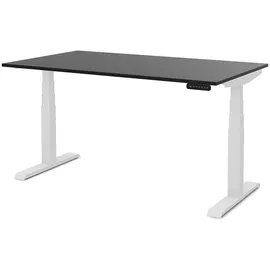 Assmann Electronic Kinderschreibtisch JUNIOR 120 x 80 cm Metall schwarz/weiß