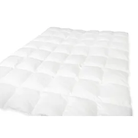 Künsemüller Exclusiv Faserbettdecke warm 200 x 200 cm Daunen-Feeling durch modernste Fasertechnologie - Weiß