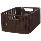Curver Aufbewahrungsbox Style M 39 x 29 x 17 cm 1-tlg. braun